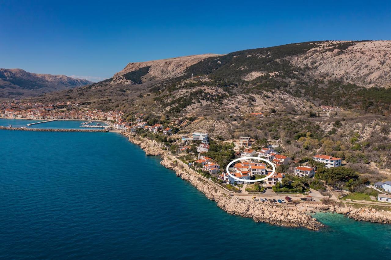Apartments Kricin 14 Baška Eksteriør bilde